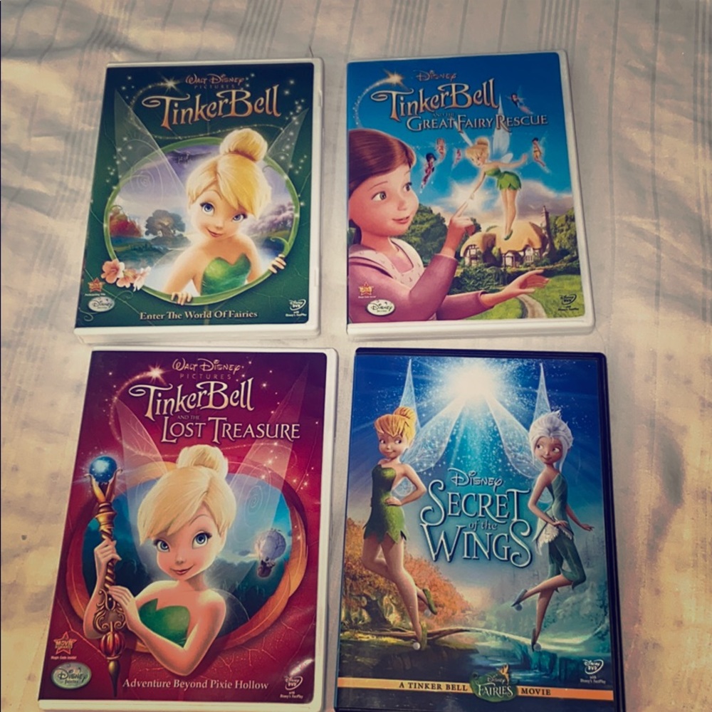 Disney Fairies Movie Set of 4